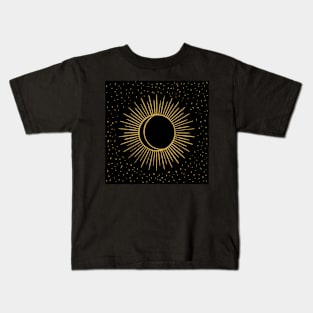 Sun Moon Sky Kids T-Shirt